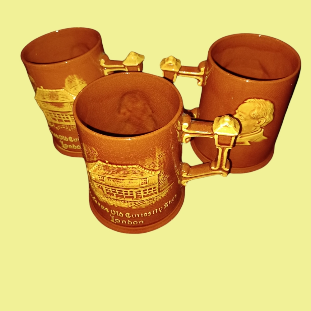 Vintage  beer mugs made in England
